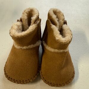 UGG Cream Baby Booties